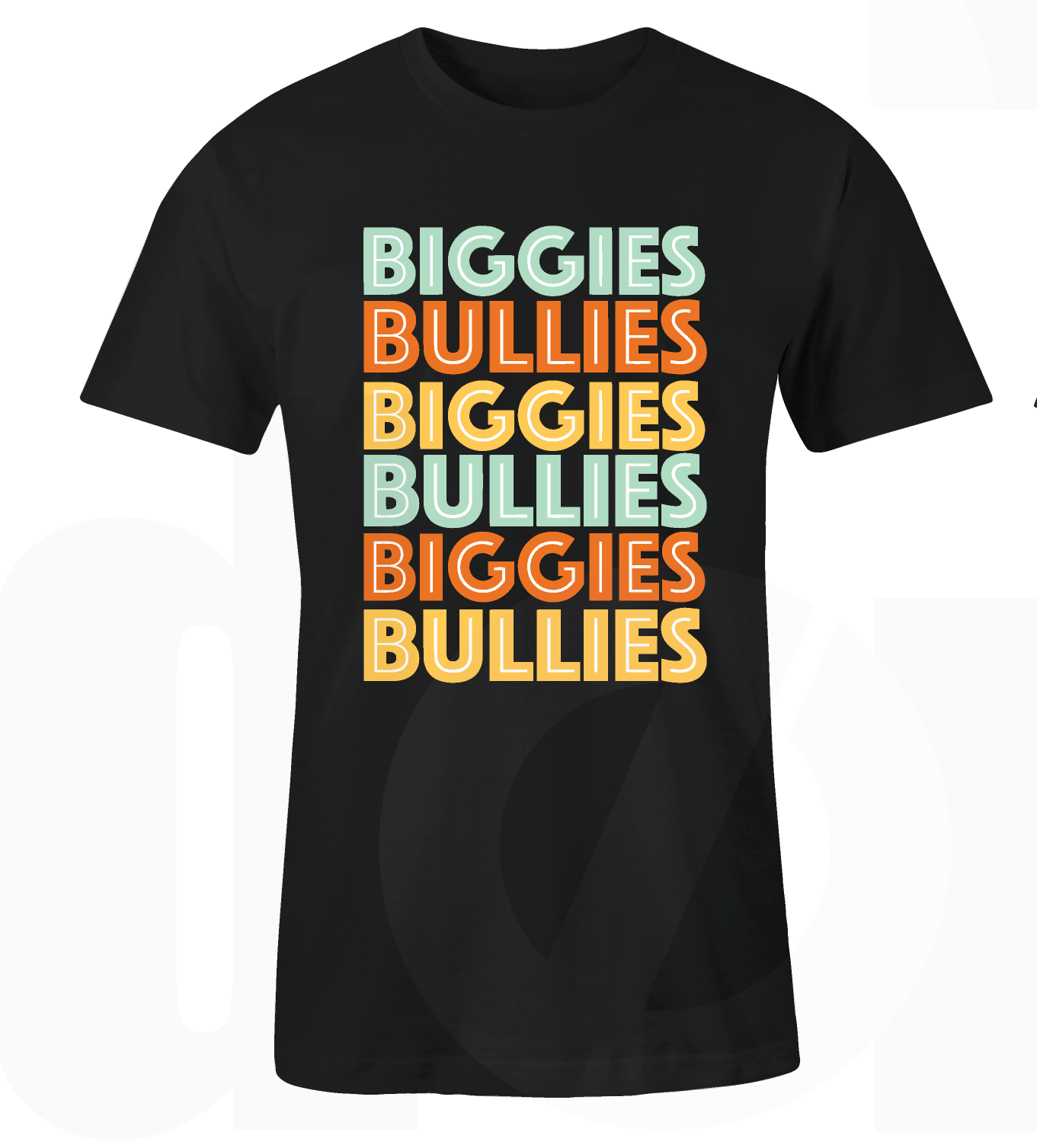 Black Retro Tee
