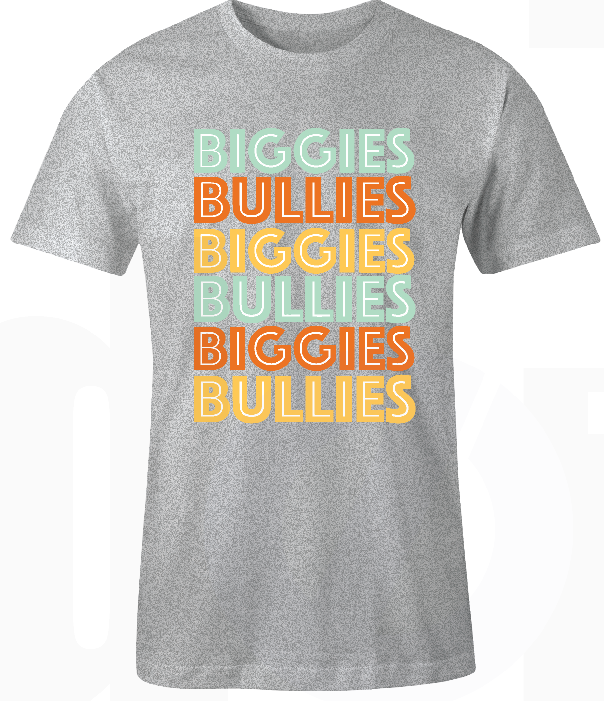 Gray Retro Tee